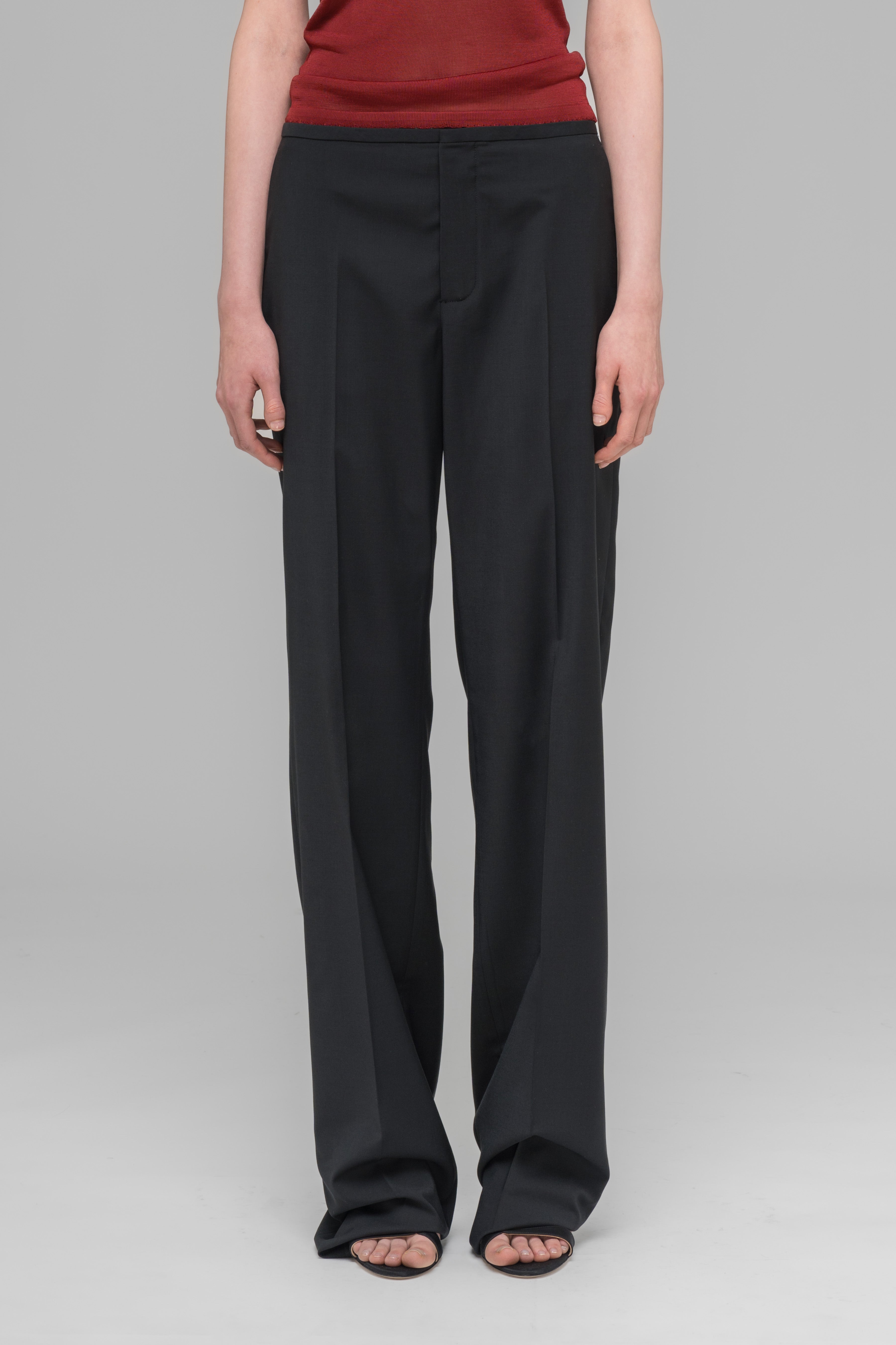 "032c OFFICE ATTIRE" LOOSE CUT SUIT TROUSERS