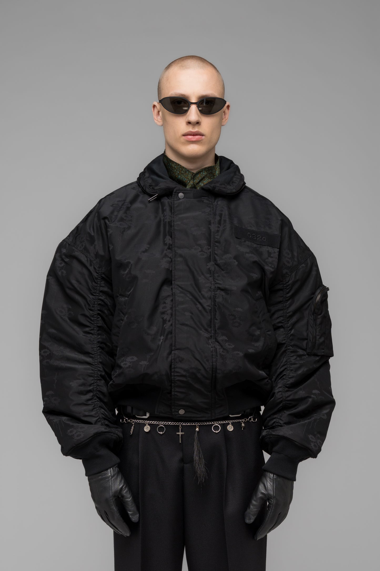 "MELTING DAISIES" BOMBER