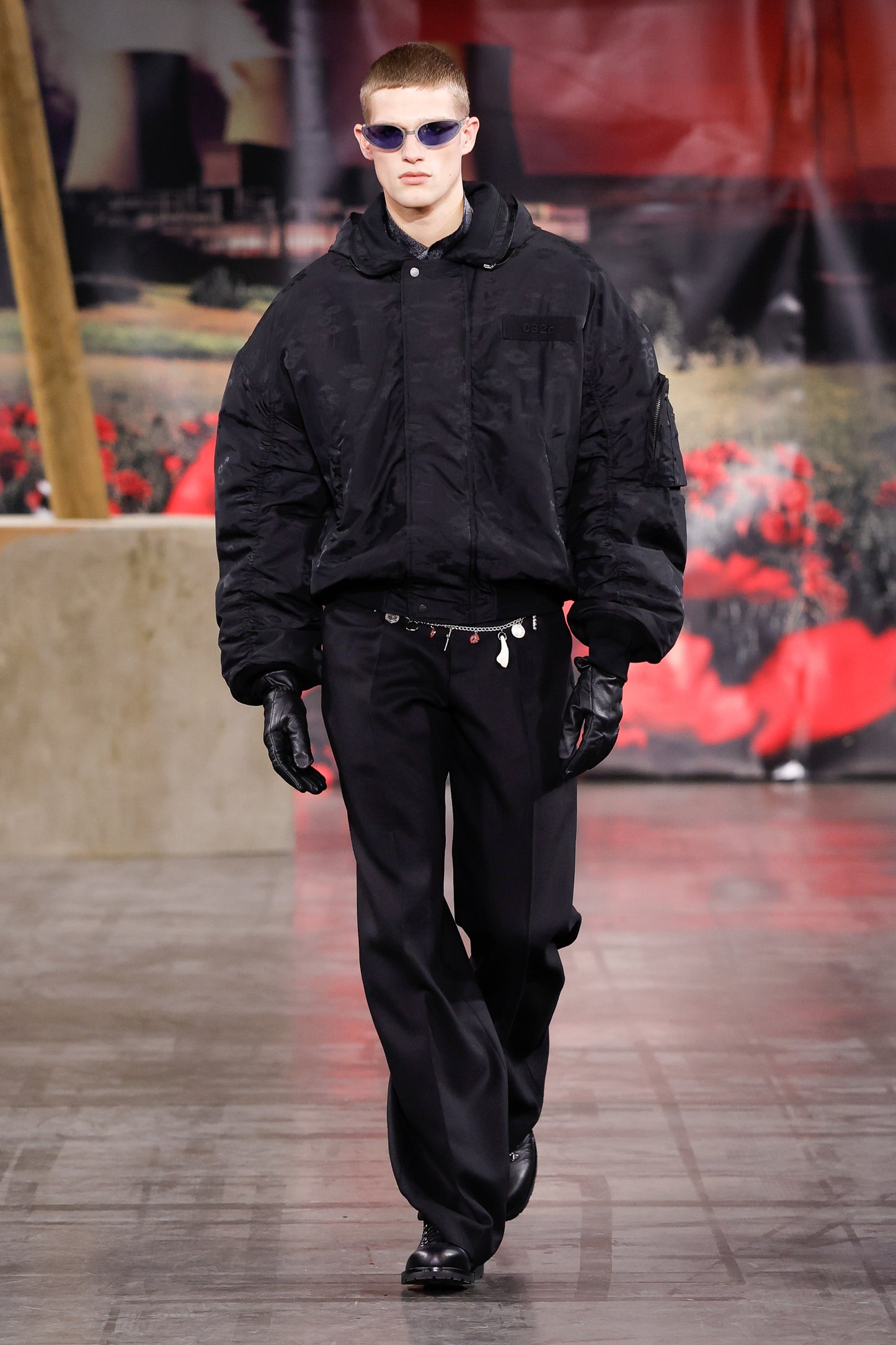 "MELTING DAISIES" BOMBER