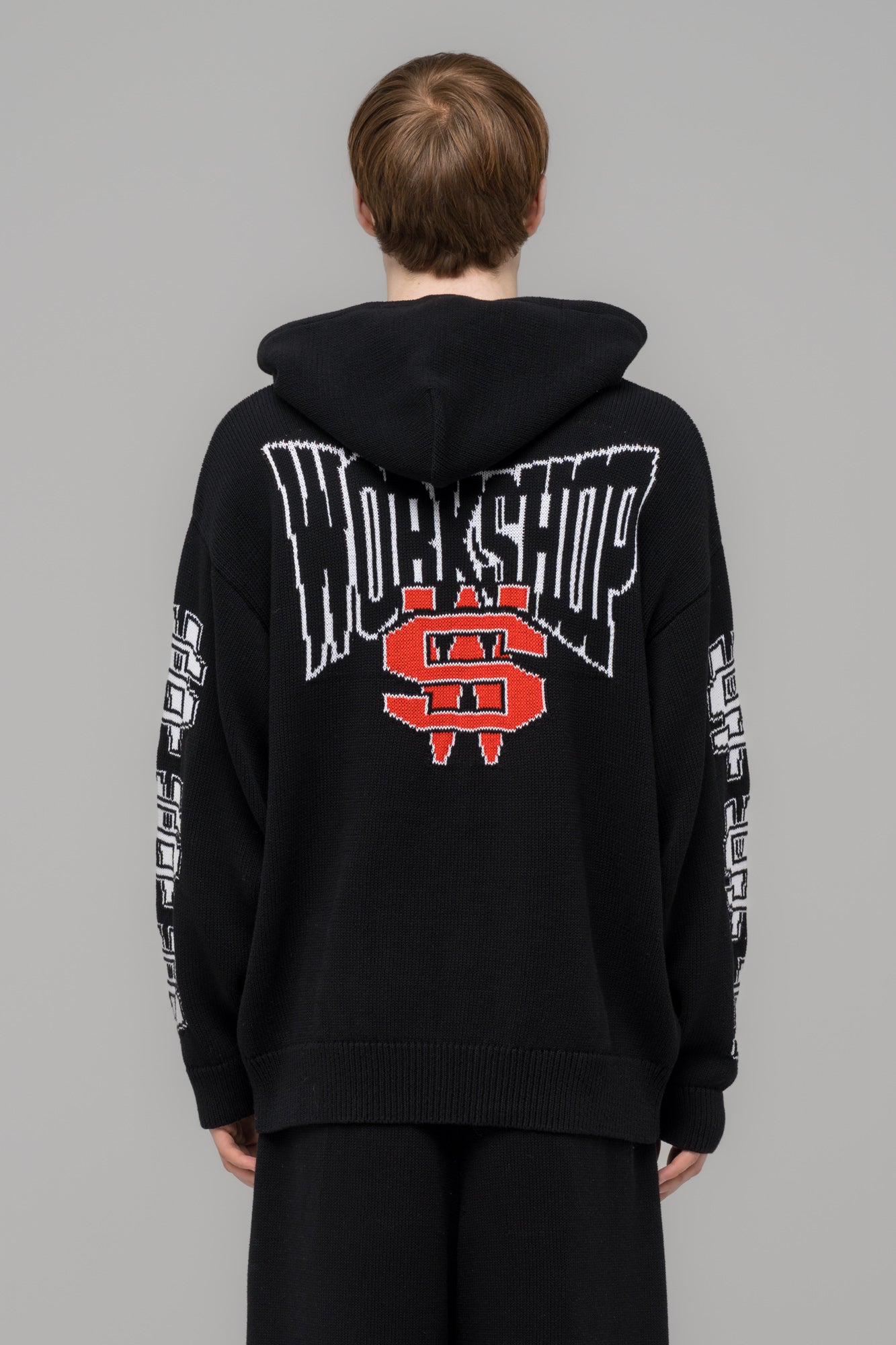 "ONE DOLLAR BILL" KNIT HOODIE