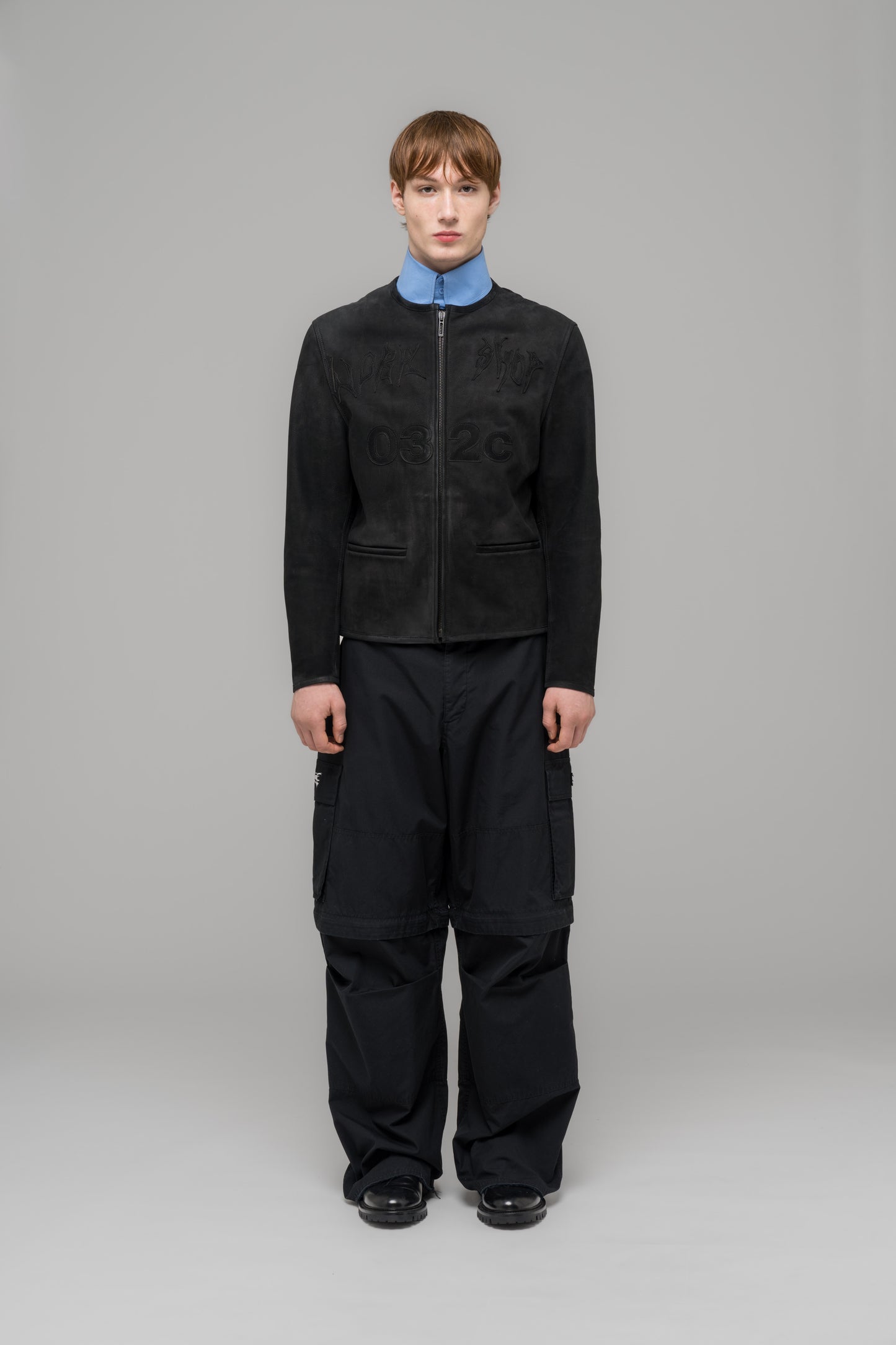 "THISTLES" LEATHER JANKER