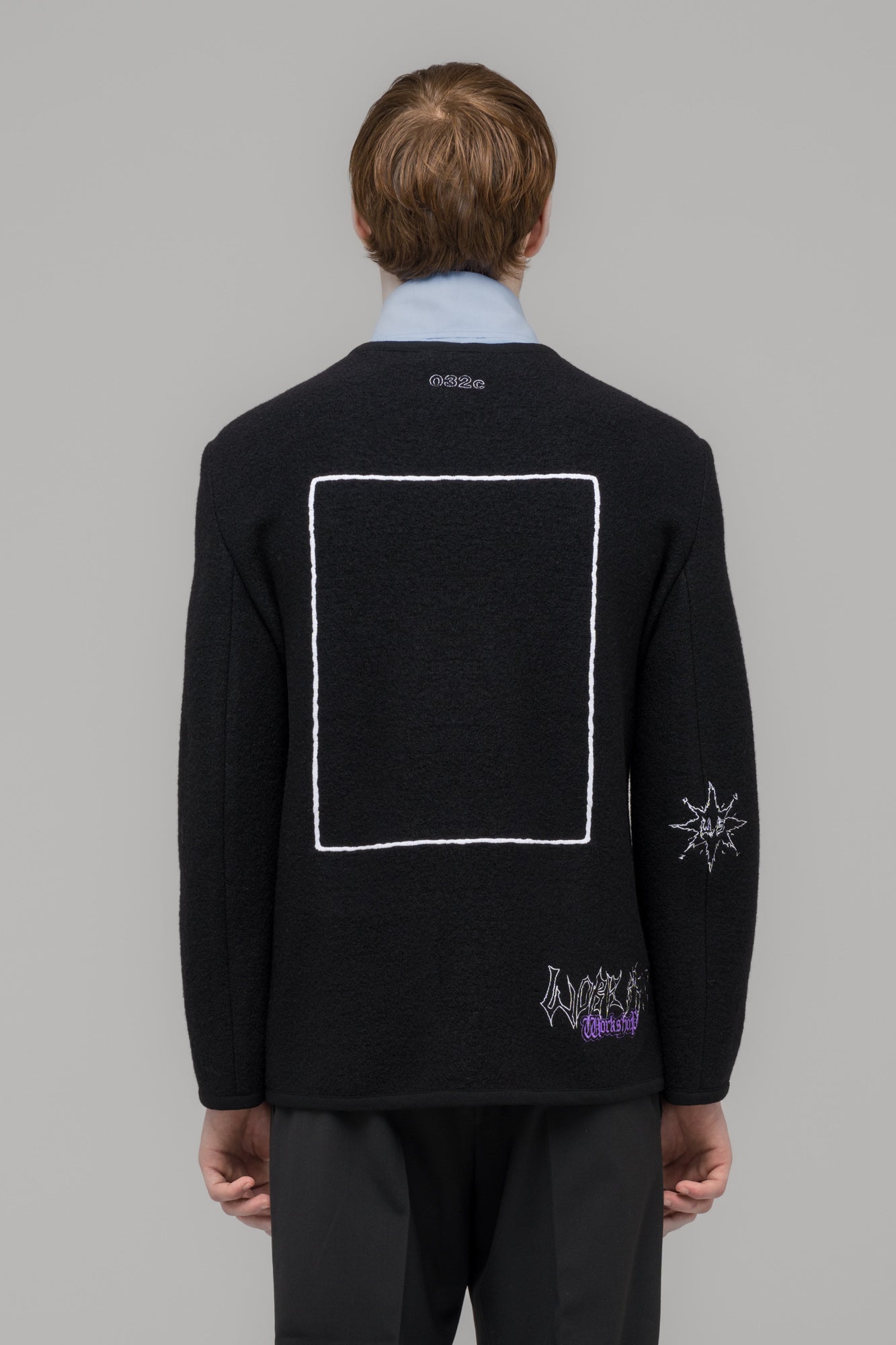 "GHOST WRITER" WOOL JANKER - 032c