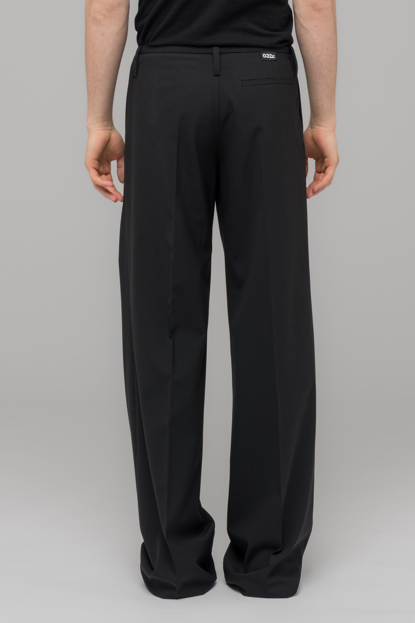 WIDE LEG SUIT TROUSERS - 032c