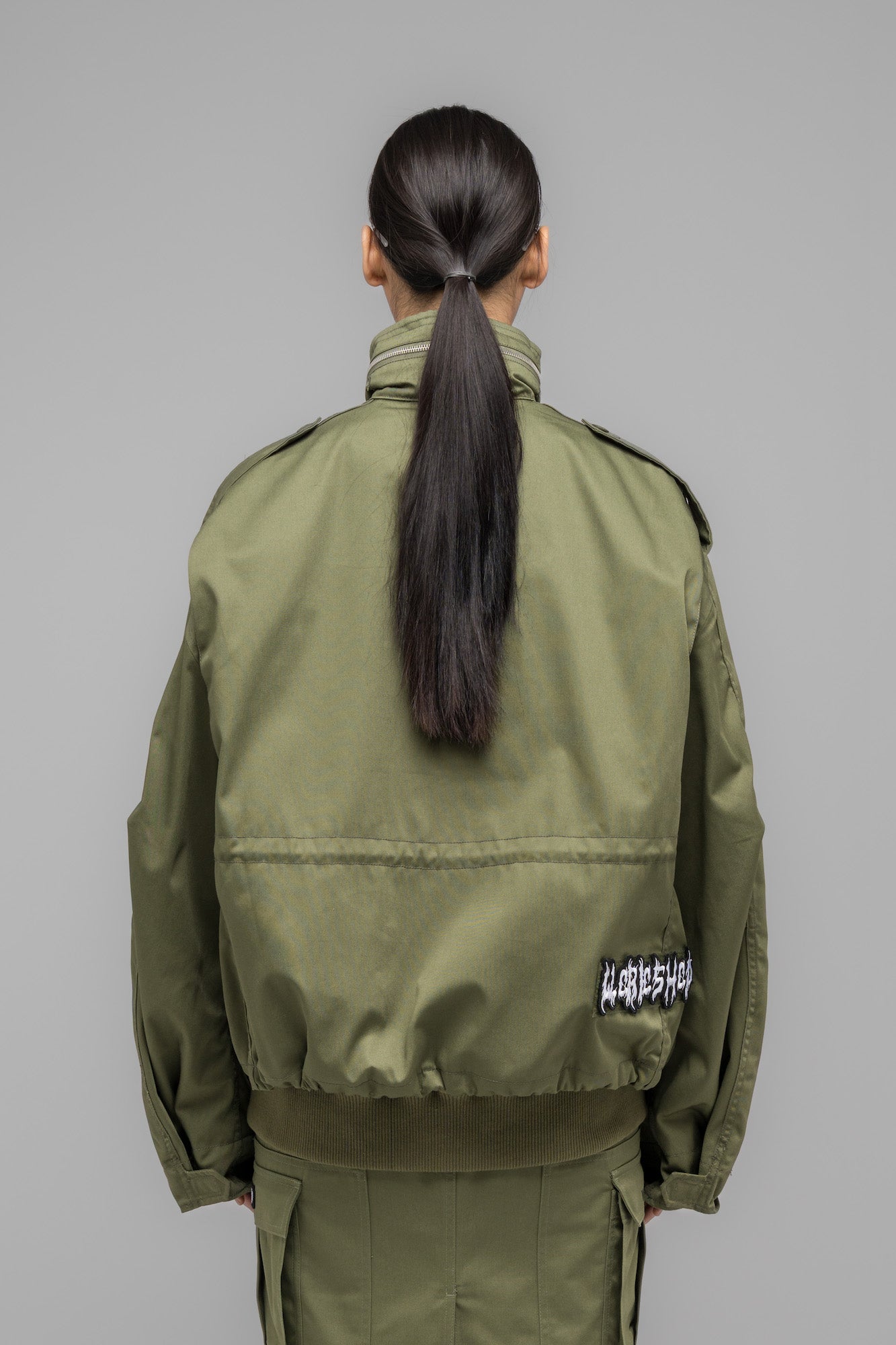 "MASKED CHOICE" BOMBER JACKET - 032c