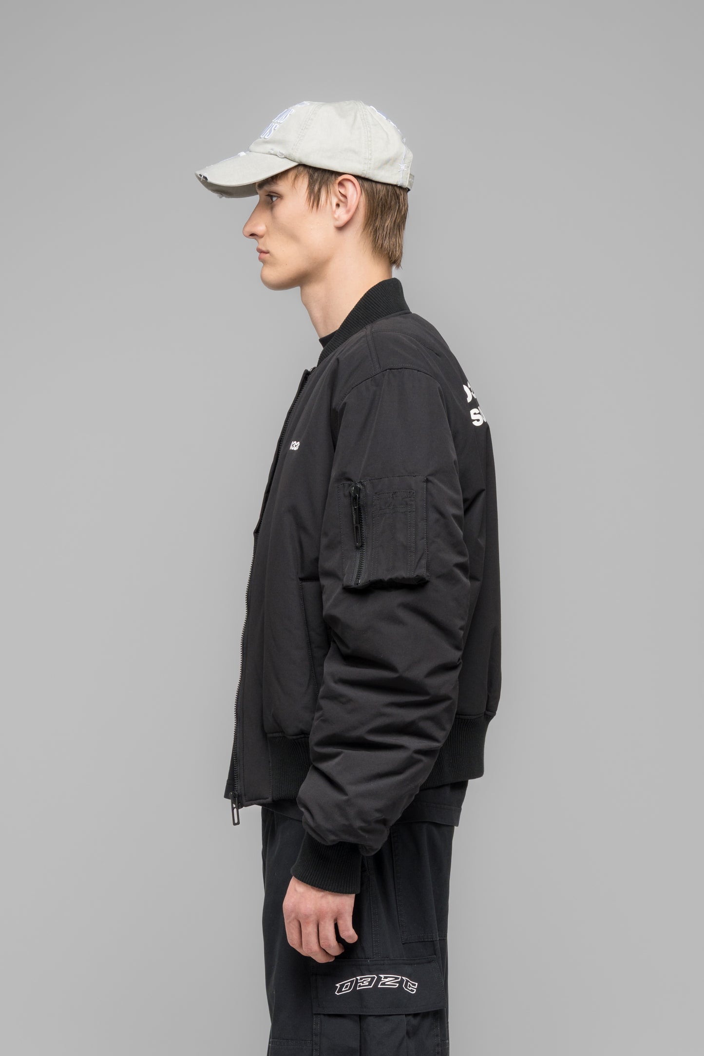 "SUSPICIOUS MINDS" BOMBER JACKET