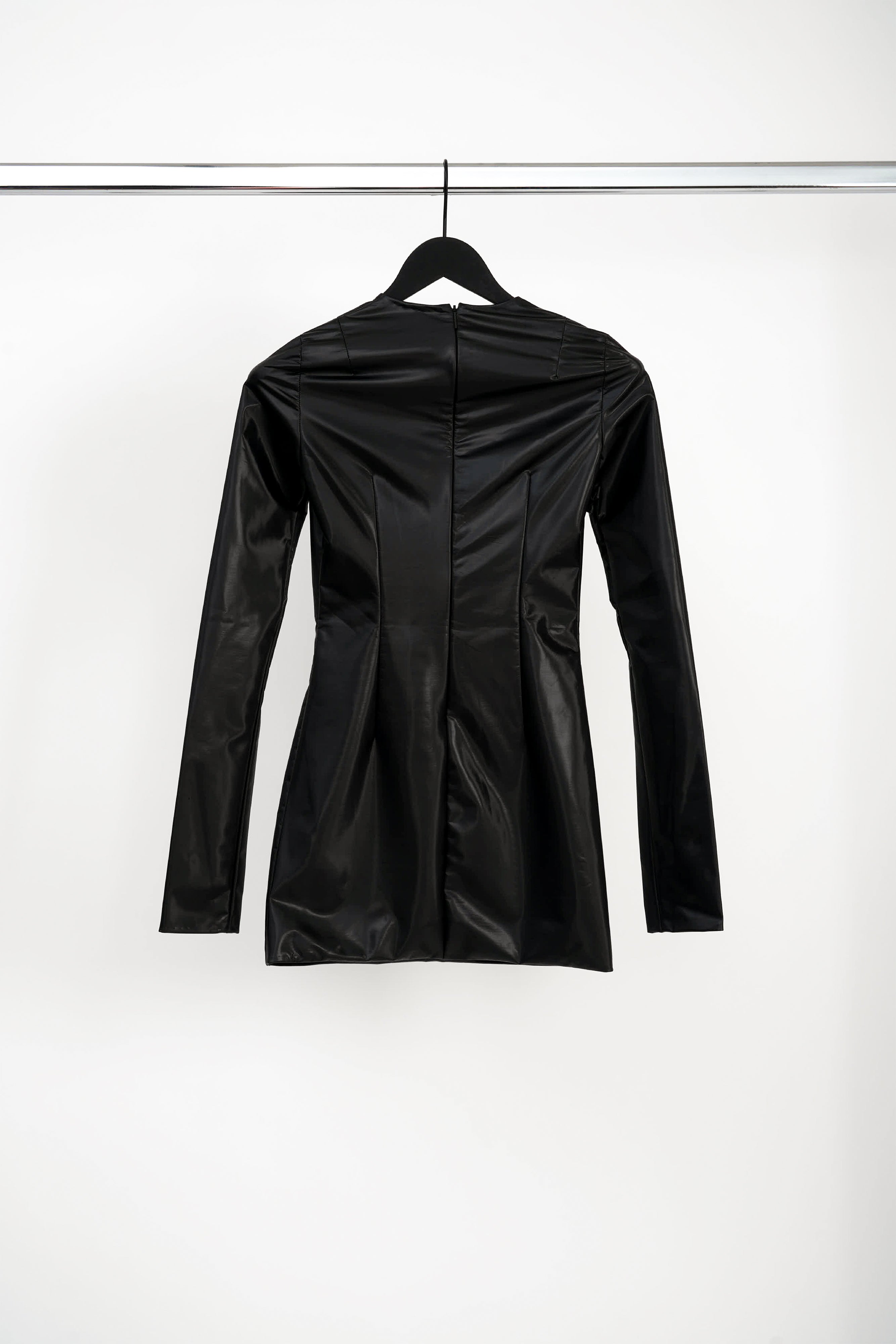 "TRAPEZE" TOO-TIGHT MINI DRESS IN LUSTER