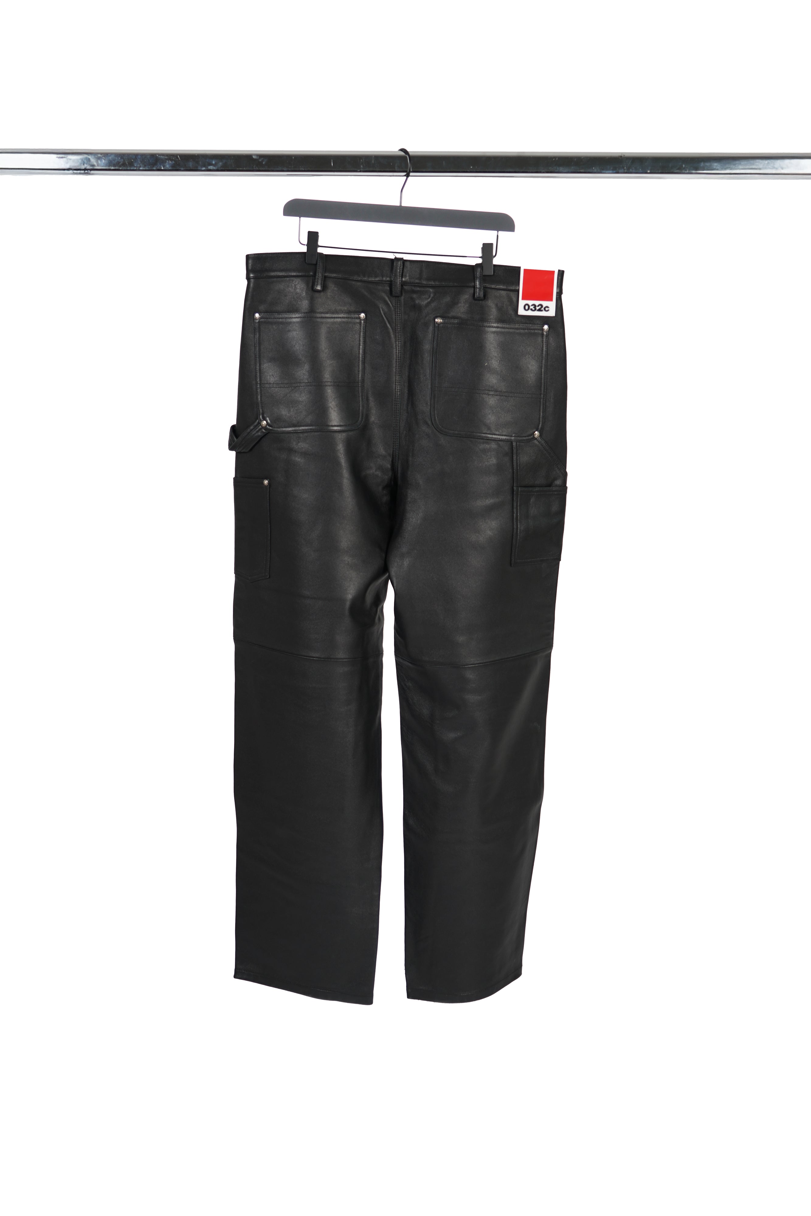 LEATHER WORK PANTS