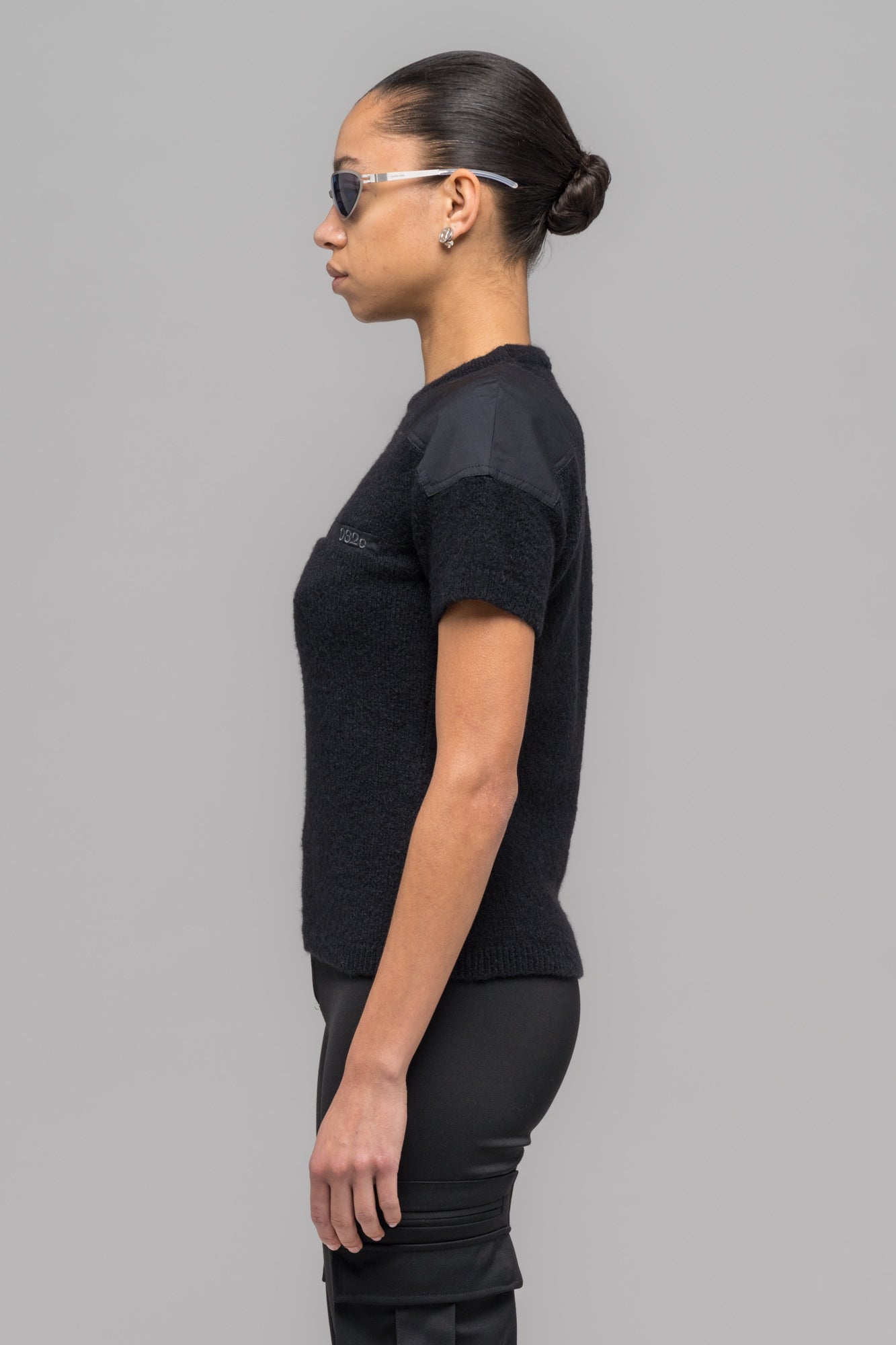 "FLUFFY" KNIT T-SHIRT