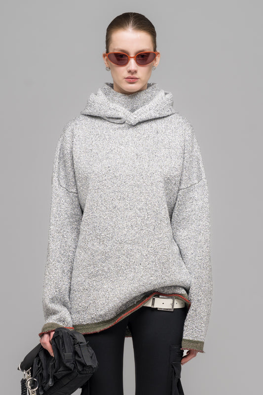 "METALLICA" KNIT HOODIE