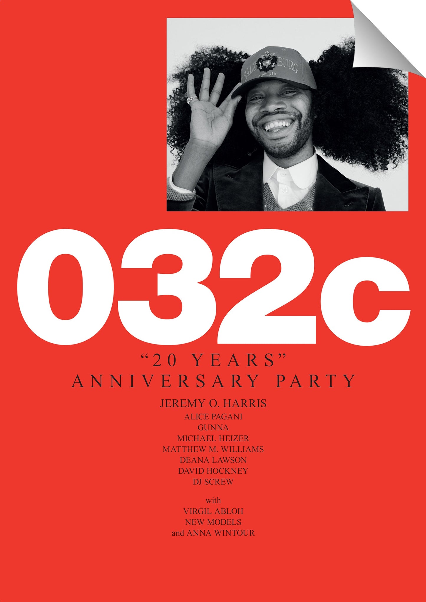 032c Winter 2020/2021 Poster - Jeremy O. Harris