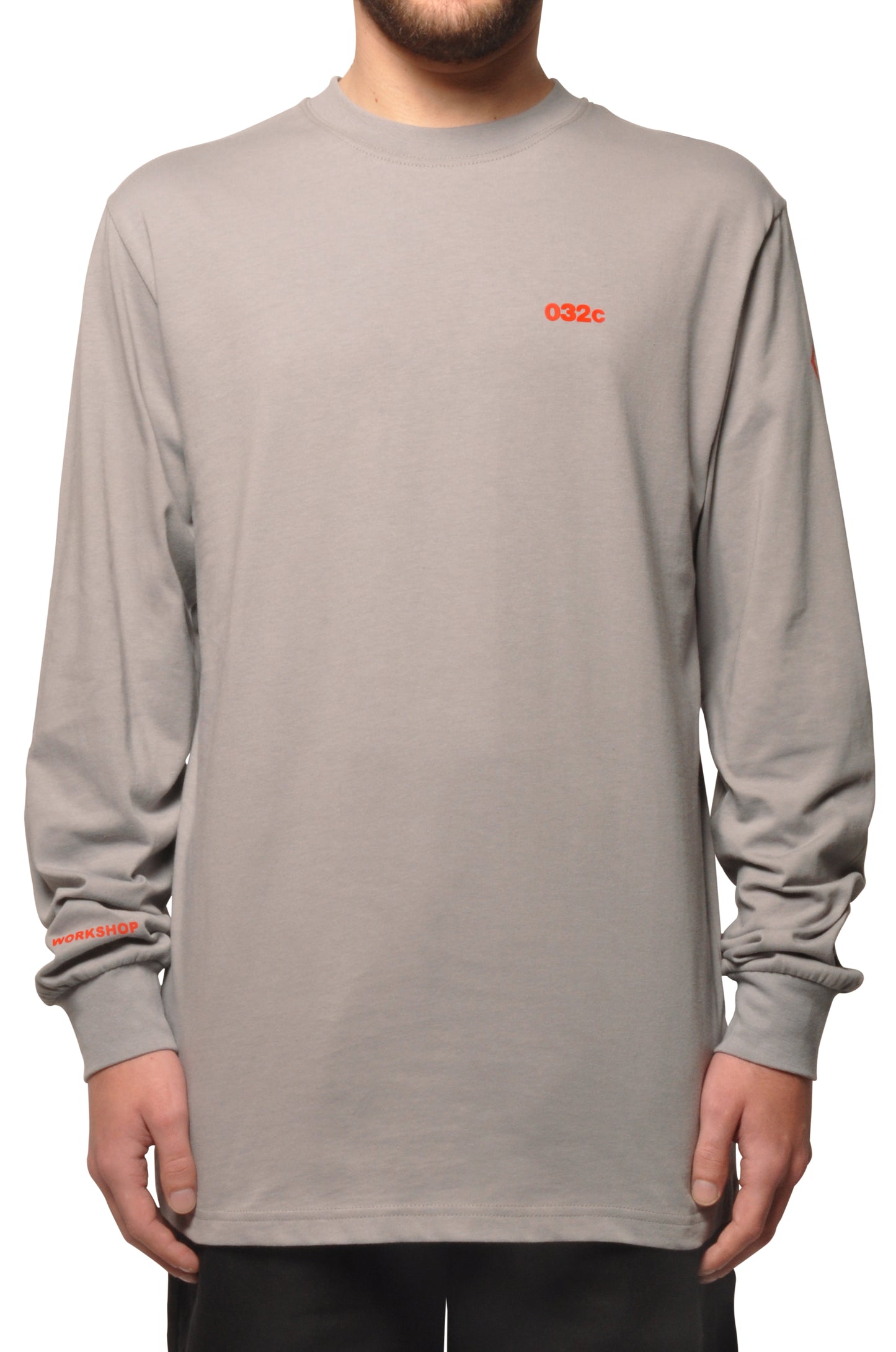 032c COSMIC WORKSHOP 'Maria' Longsleeve Grey - 032c