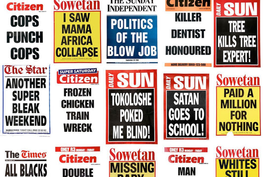 I Saw Mama Africa Collapse: the TABLOIDIZATION of South African Media