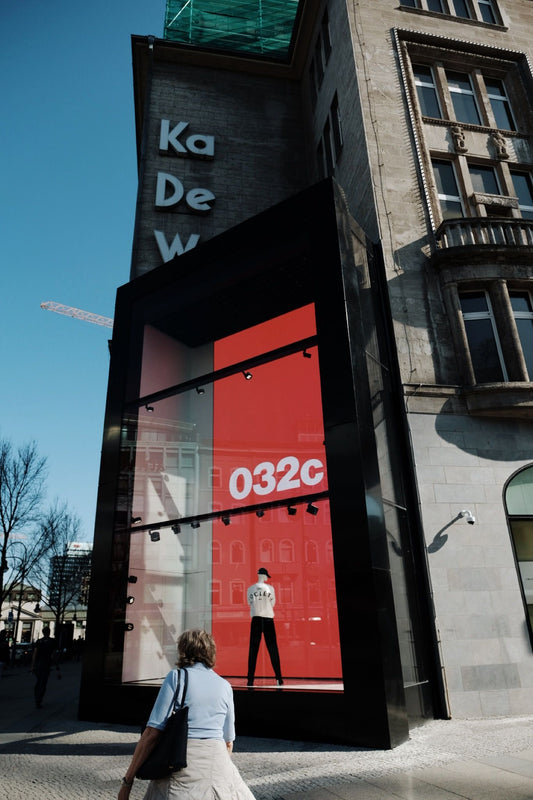 LUXURY BOULEVARD: 032c x KaDeWe Window Display Takeover