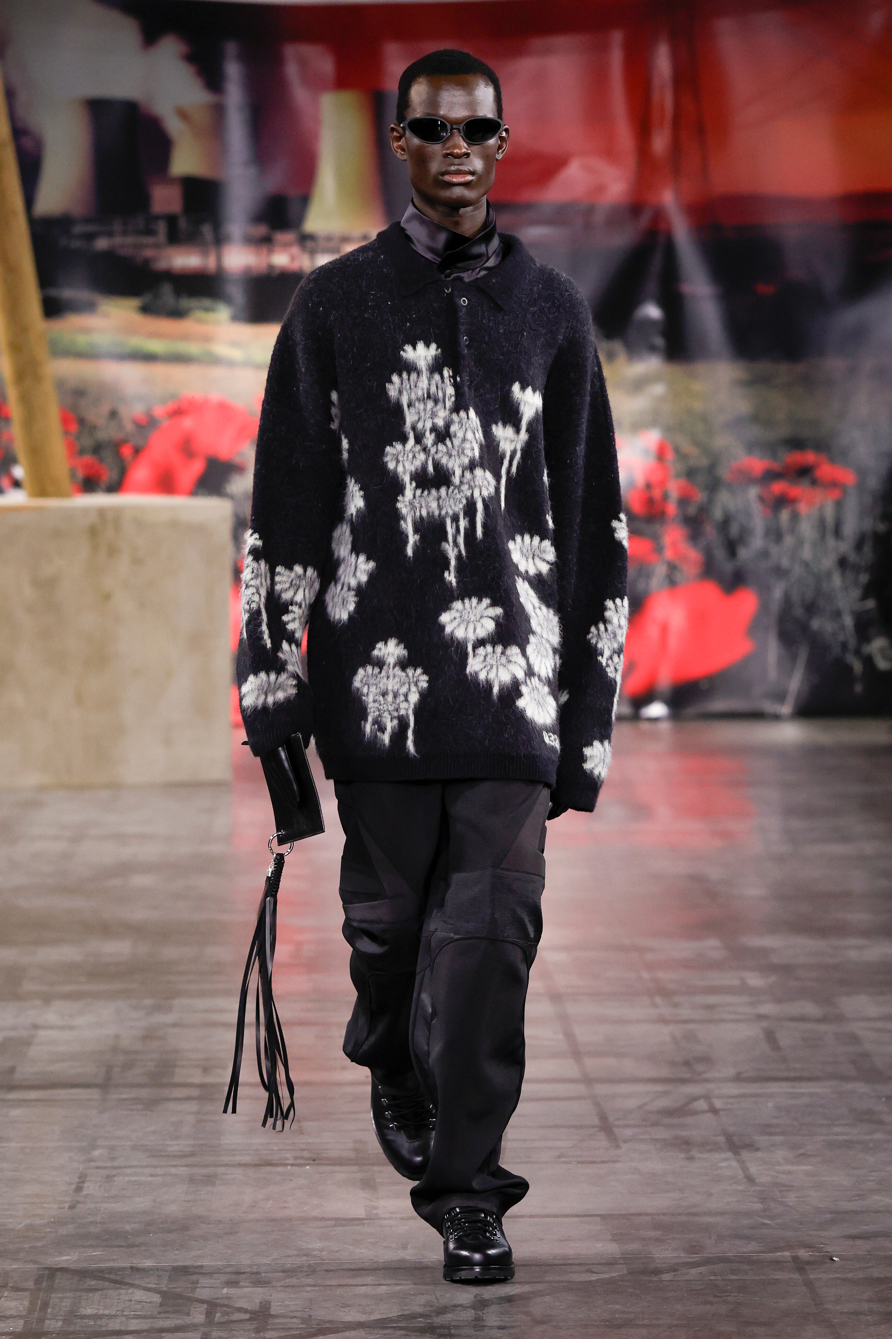 トップス ssstein OBLIQUE PATTERNED KNIT LS size:s Knitting knit | Slipstravaganza shawl by Stephen West – Biscotte Yarns