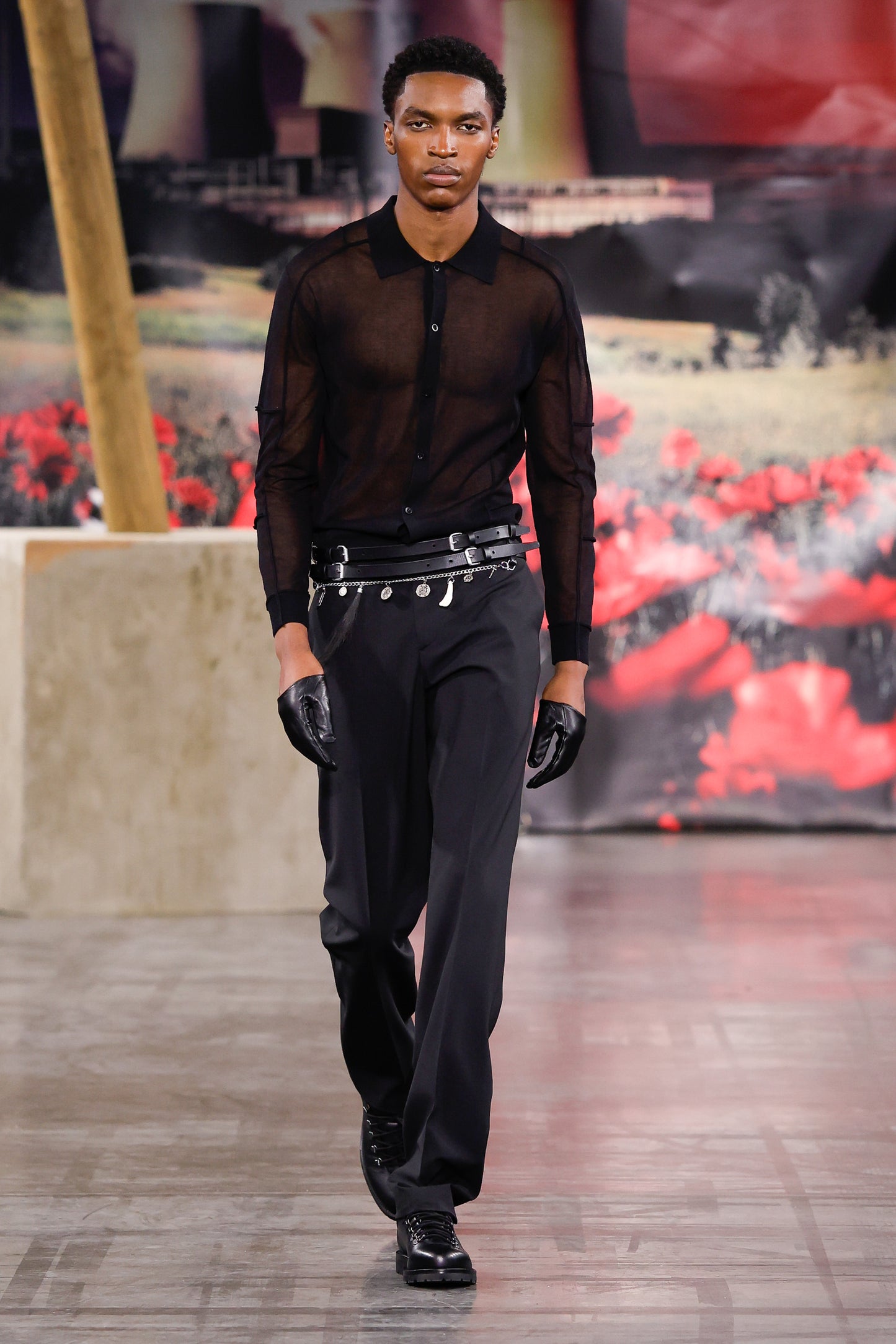 STRAIGHT LEG SUIT TROUSERS