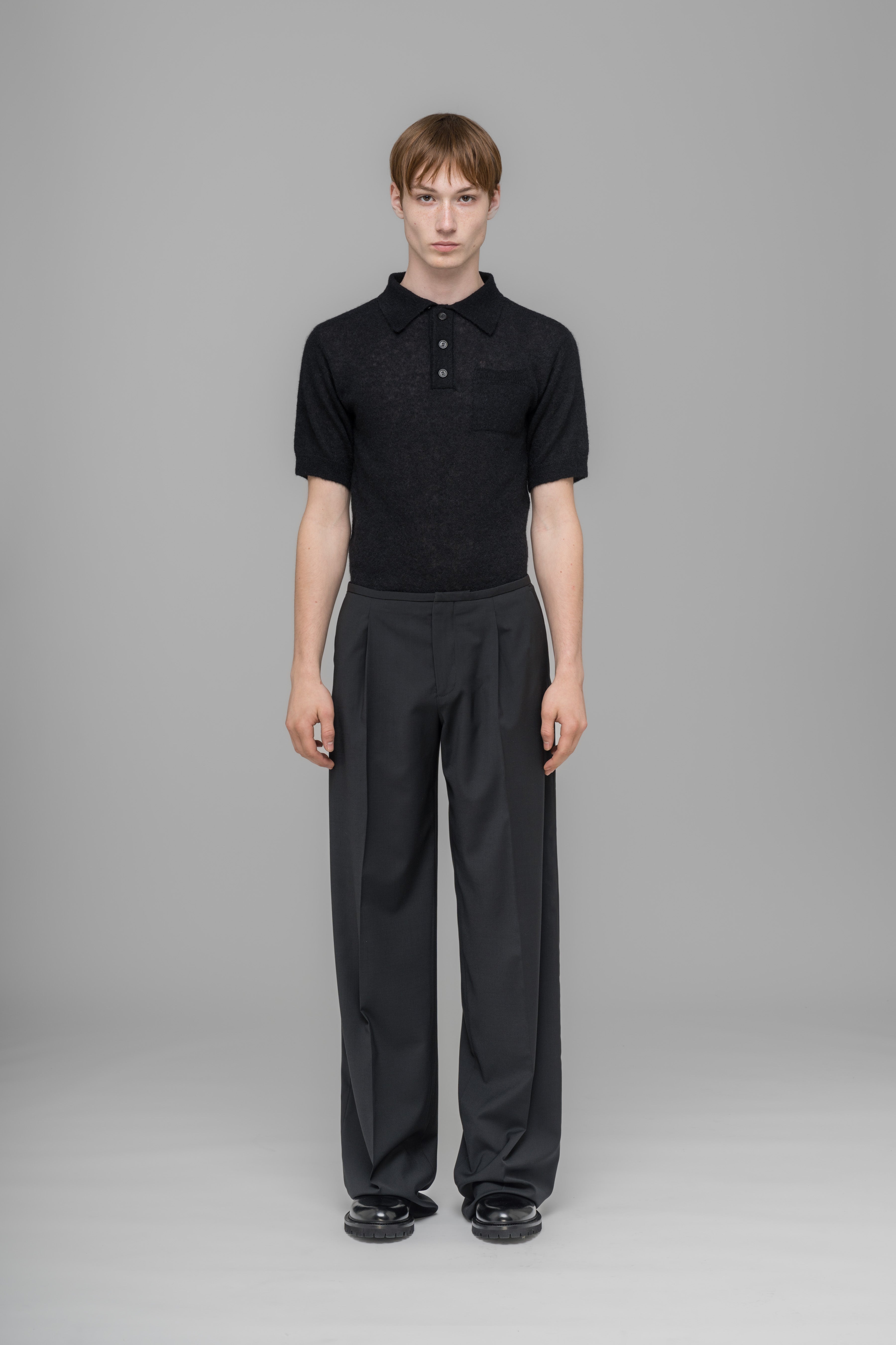 "032c OFFICE ATTIRE" WIDE LEG SUIT PANTS