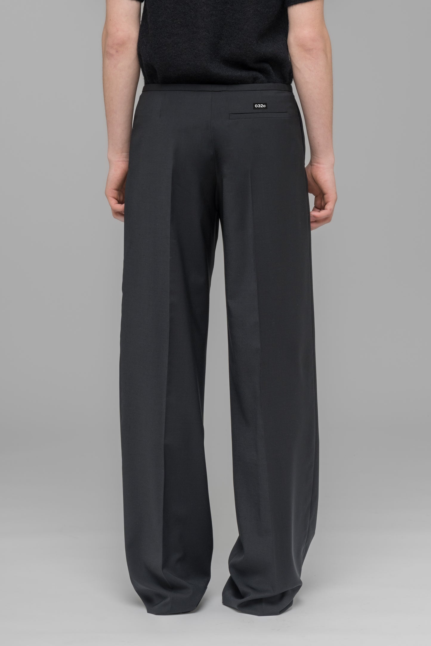 "032c OFFICE ATTIRE" WIDE LEG SUIT PANTS