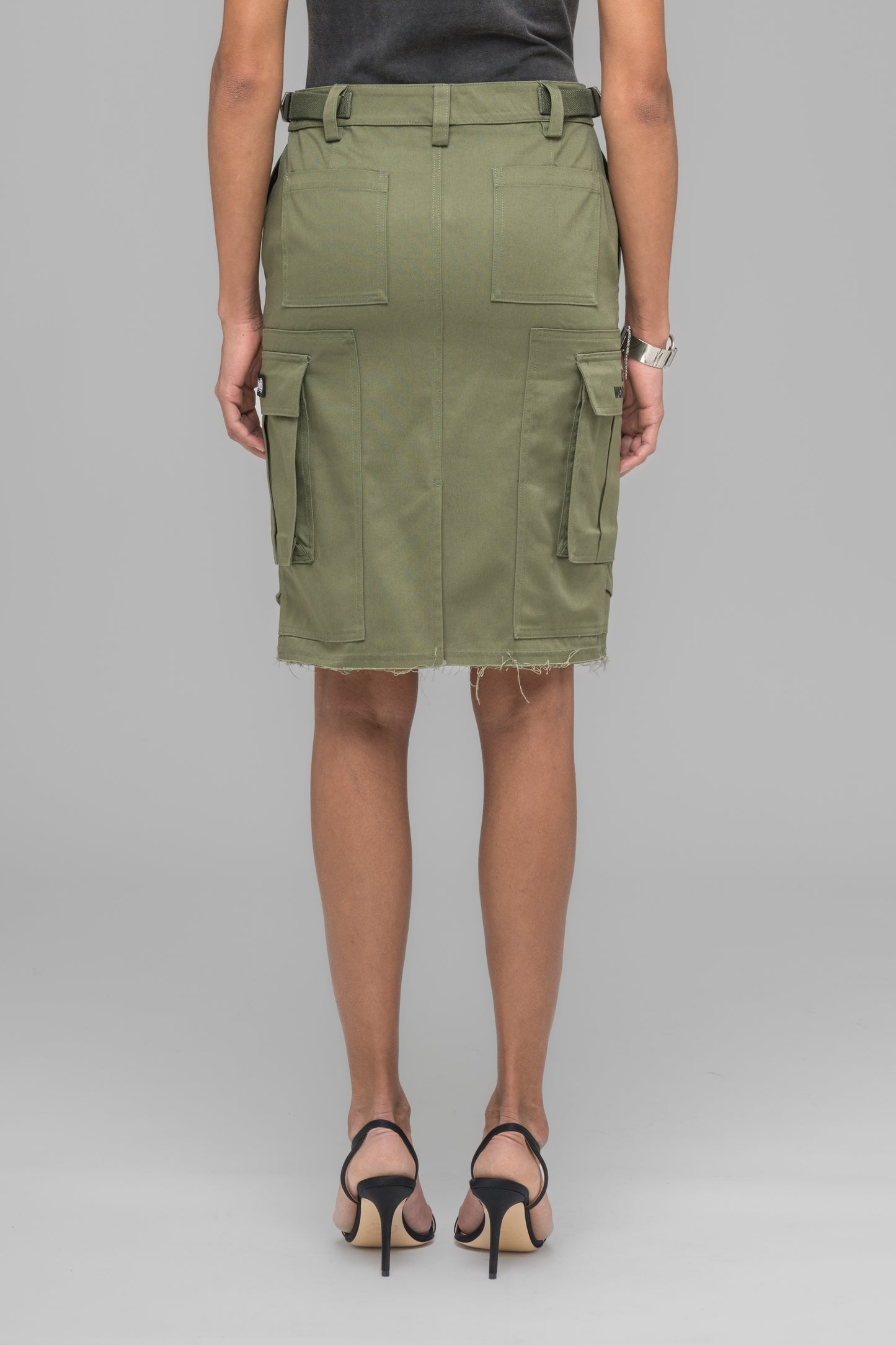 "MY OWN MIND" CARGO SKIRT - 032c