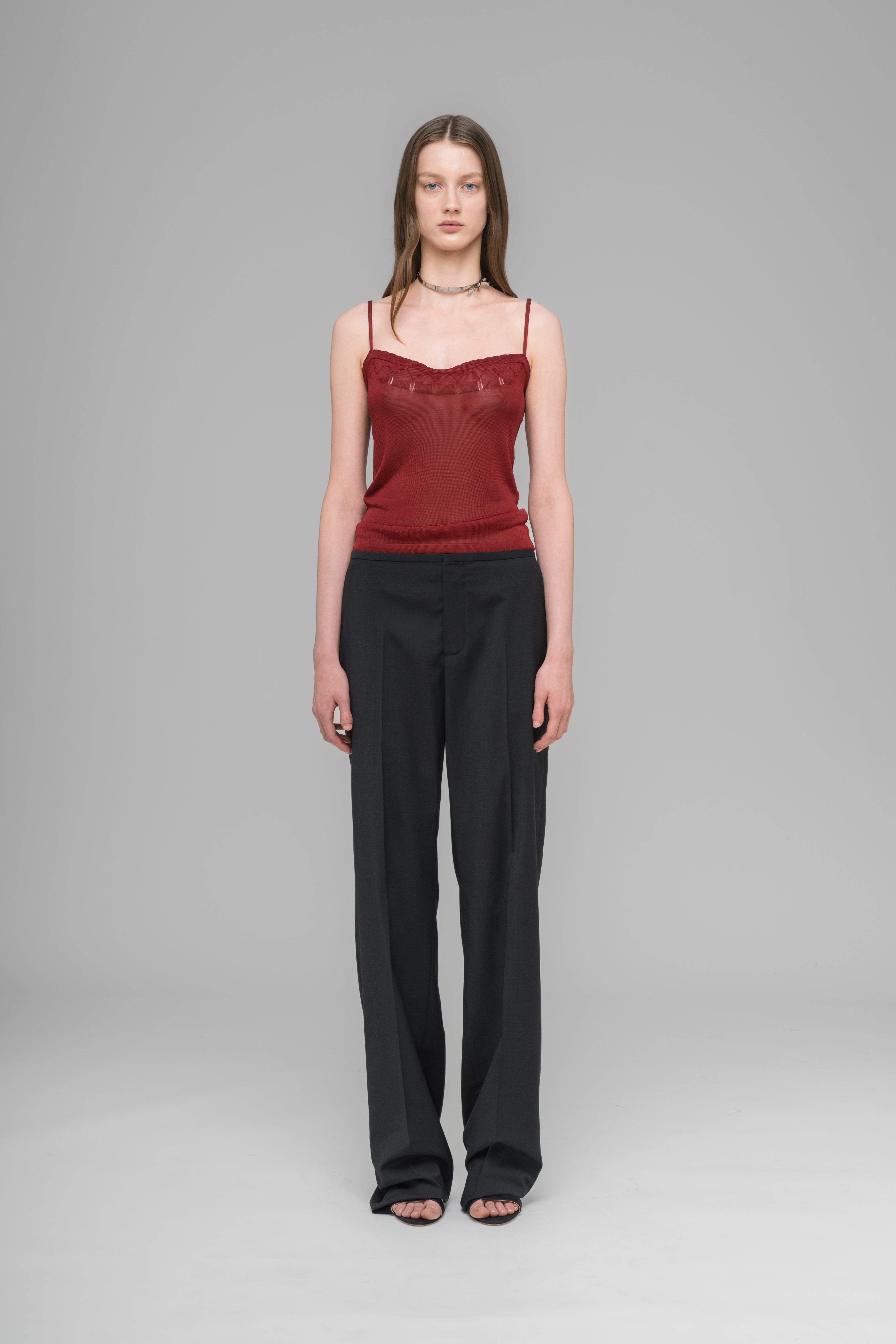 "032c OFFICE ATTIRE" LOOSE CUT SUIT TROUSERS