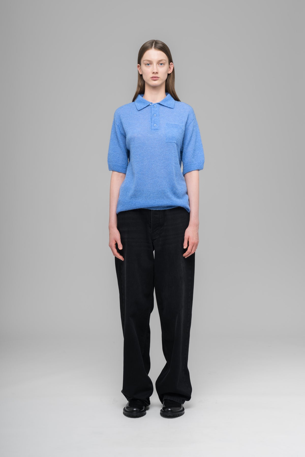 "SCHEDULED SEX" FLUFFY POLO - 032c