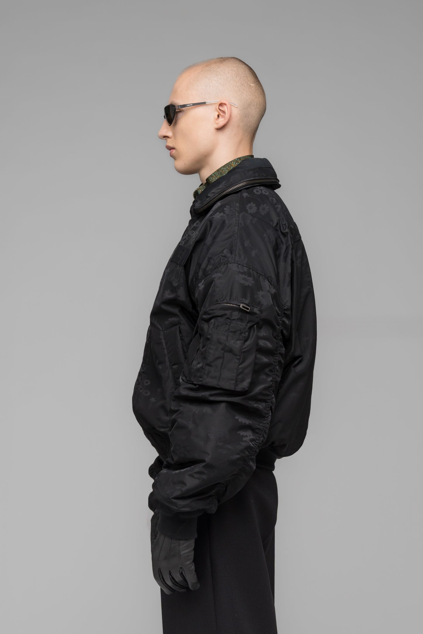 "MELTING DAISIES" BOMBER