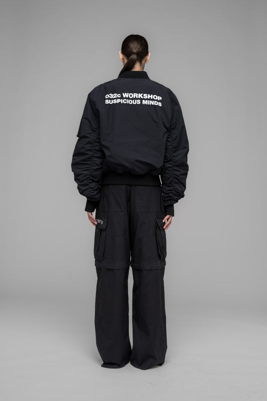 "SUSPICIOUS MINDS" BOMBER JACKET