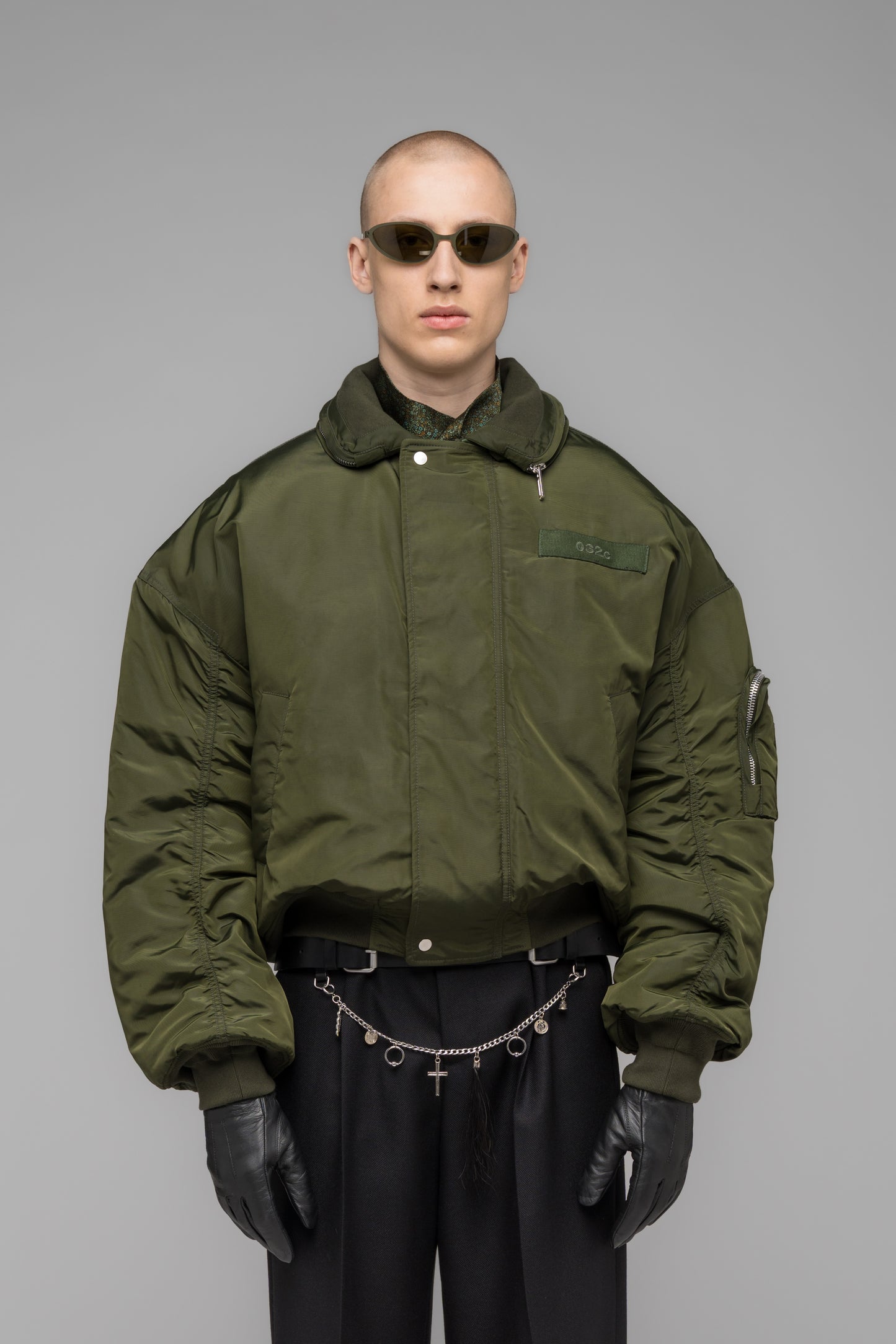 "HUNTING" BOMBER JACKET