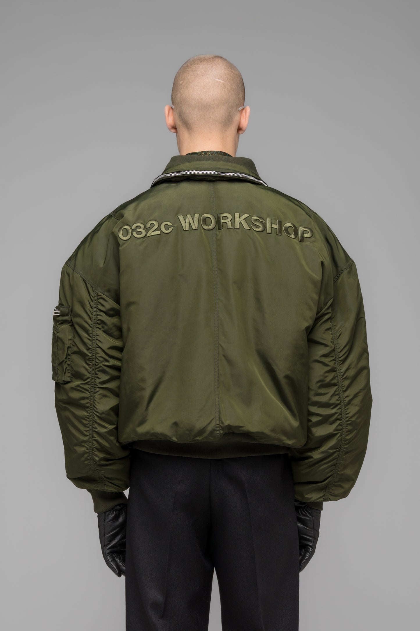 "HUNTING" BOMBER JACKET