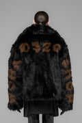 "MUDDY" FAUX FUR BLOUSON