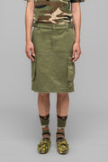 "MASKED CHOICE" CARGO SKIRT - 032c