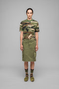 "MASKED CHOICE" CARGO SKIRT - 032c