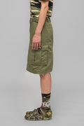 "MASKED CHOICE" CARGO SKIRT - 032c