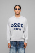 SELFIE SWEATER GREY MELANGE - 032c