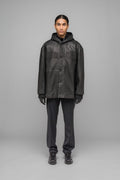LEATHER COACH JACKET