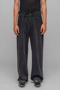 "DOWN TO EARTH" WIDE LEG JEAN