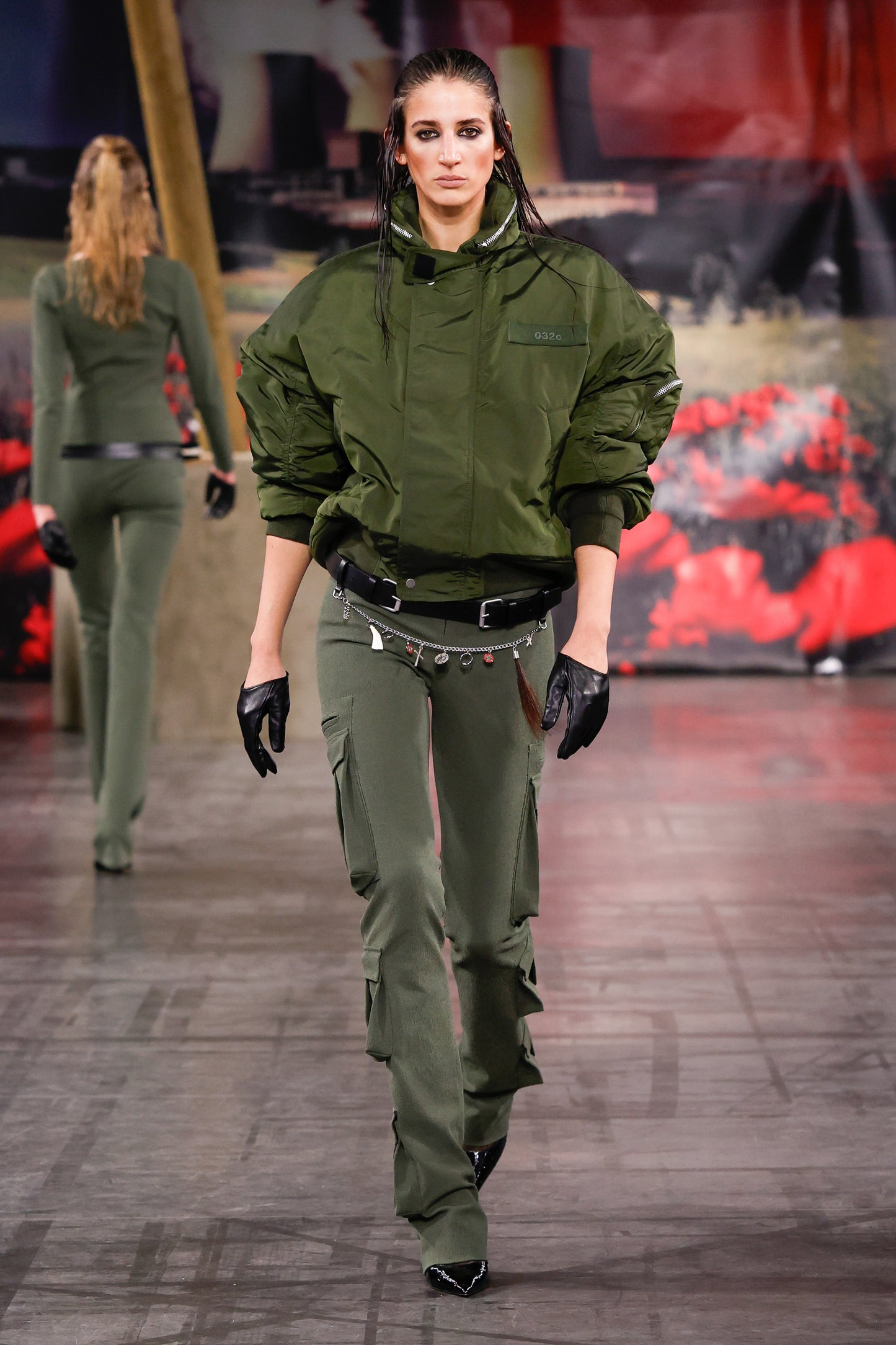 "HUNTING" BOMBER JACKET