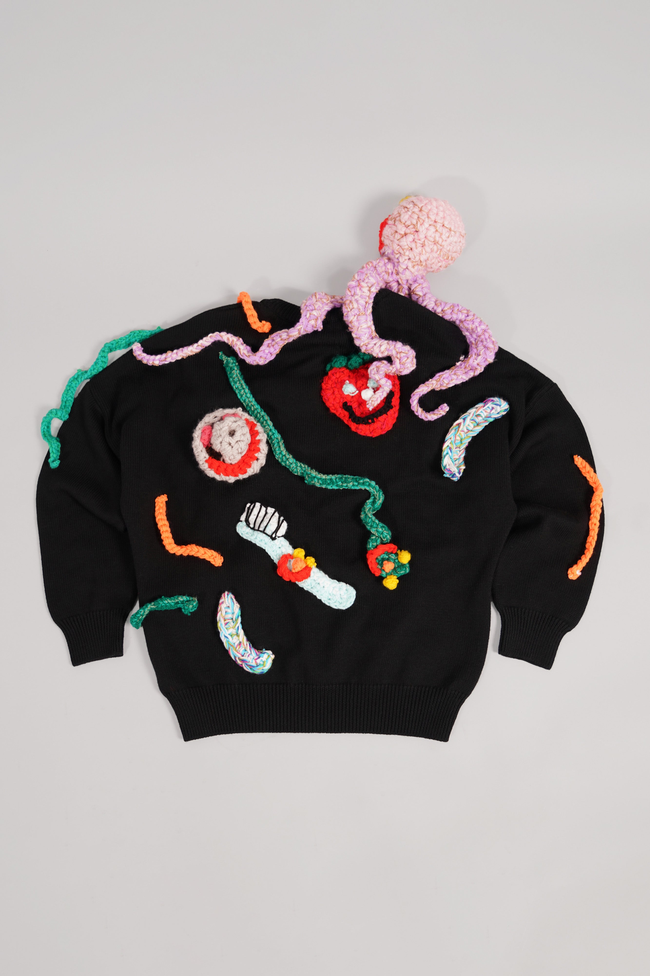 "SELFIE" SWEATER by STEPHAN GOLDRAJCH