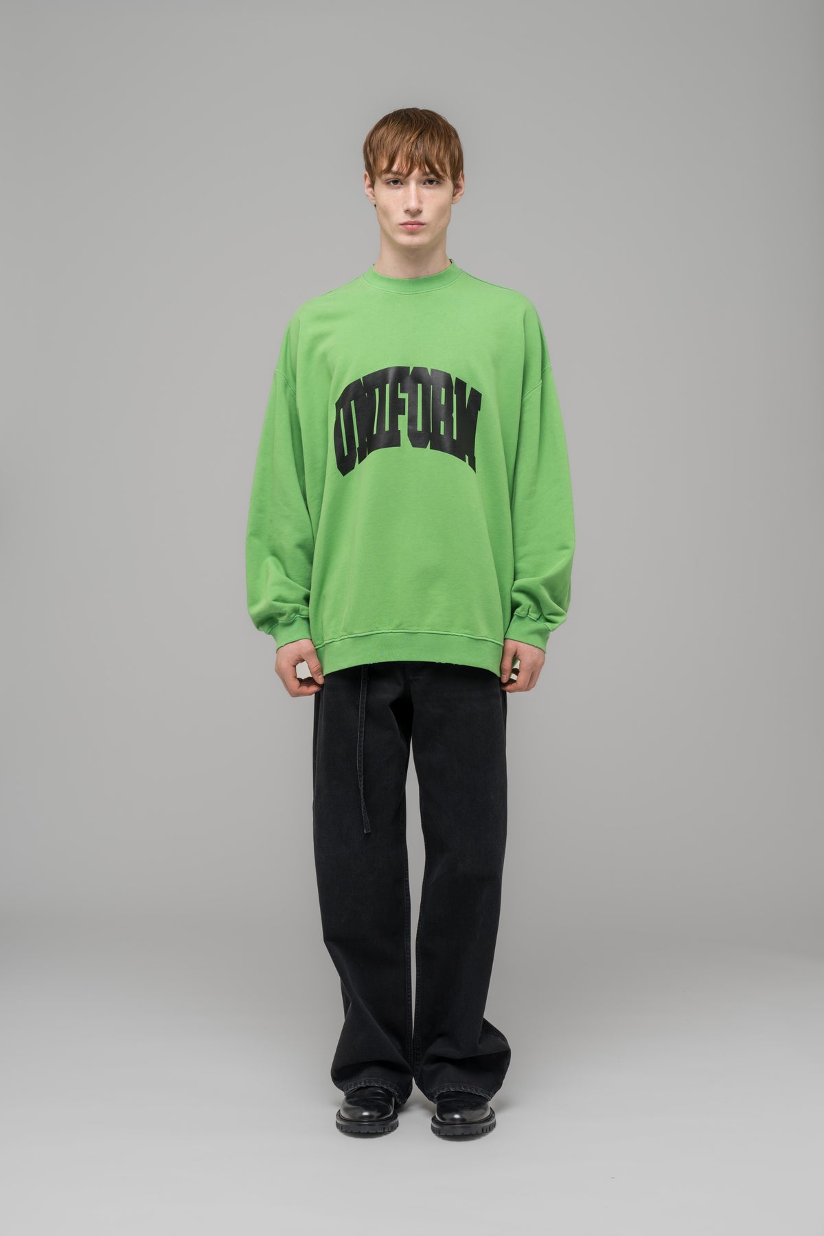 "LUCKY STRIKE" OVERSIZED CREWNECK - 032c