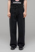 "DOWN TO EARTH" WIDE LEG JEAN