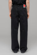 "DOWN TO EARTH" WIDE LEG JEAN