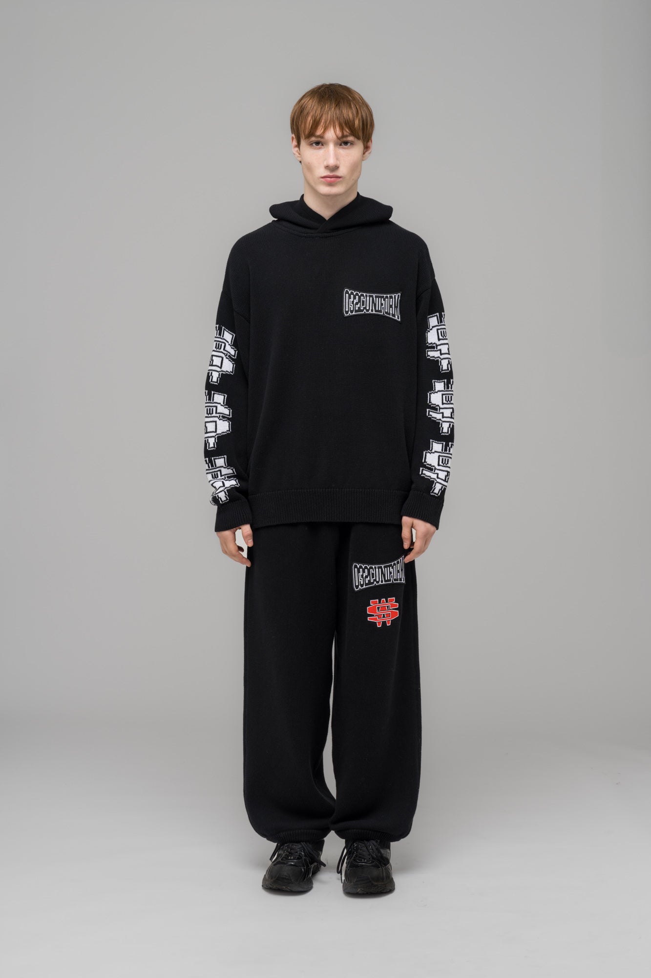 "ONE DOLLAR BILL" KNIT HOODIE