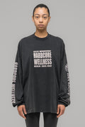 "HARDCORE WELLNESS" OVERSIZED LONGSLEEVE
