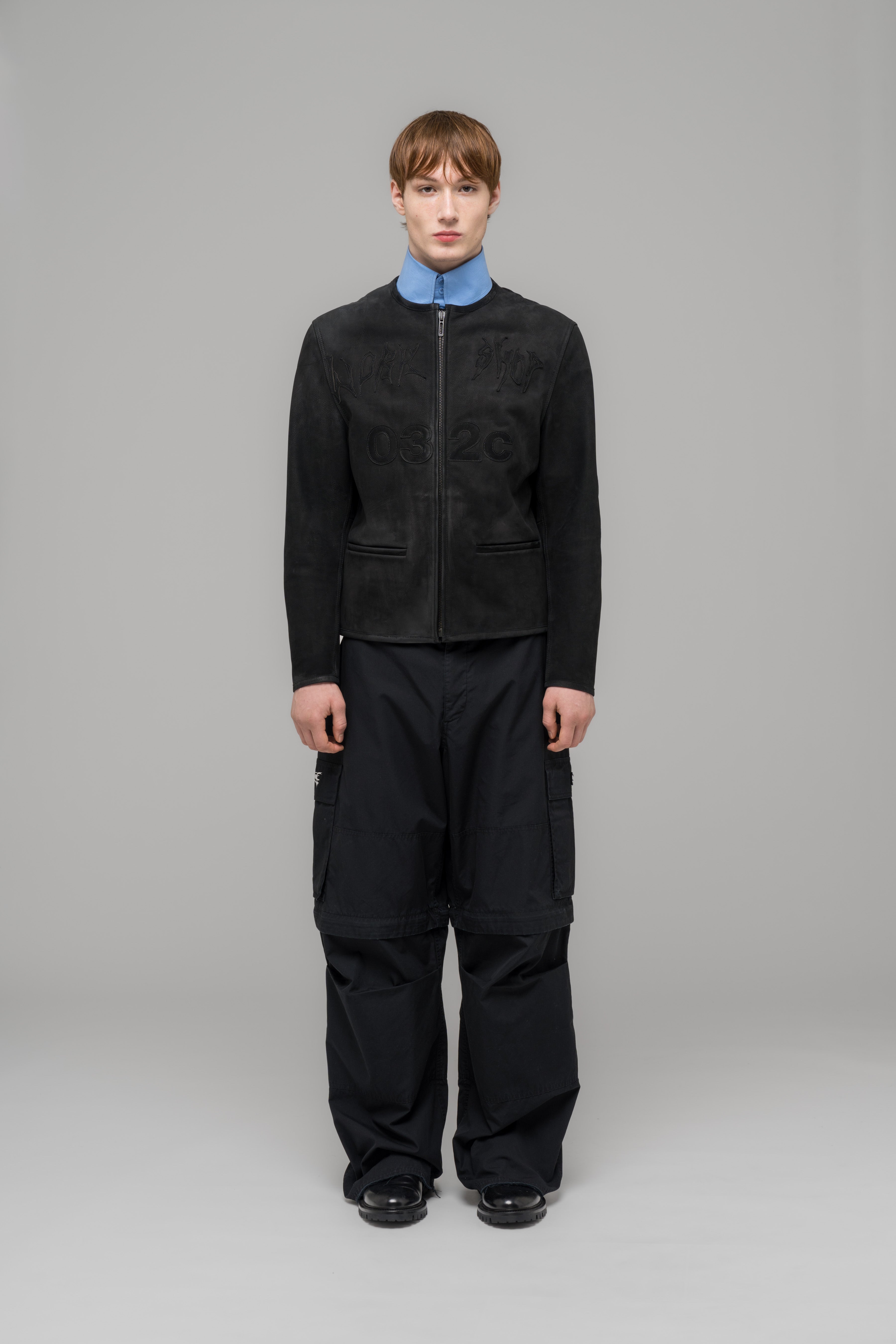 "THISTLES" LEATHER JANKER