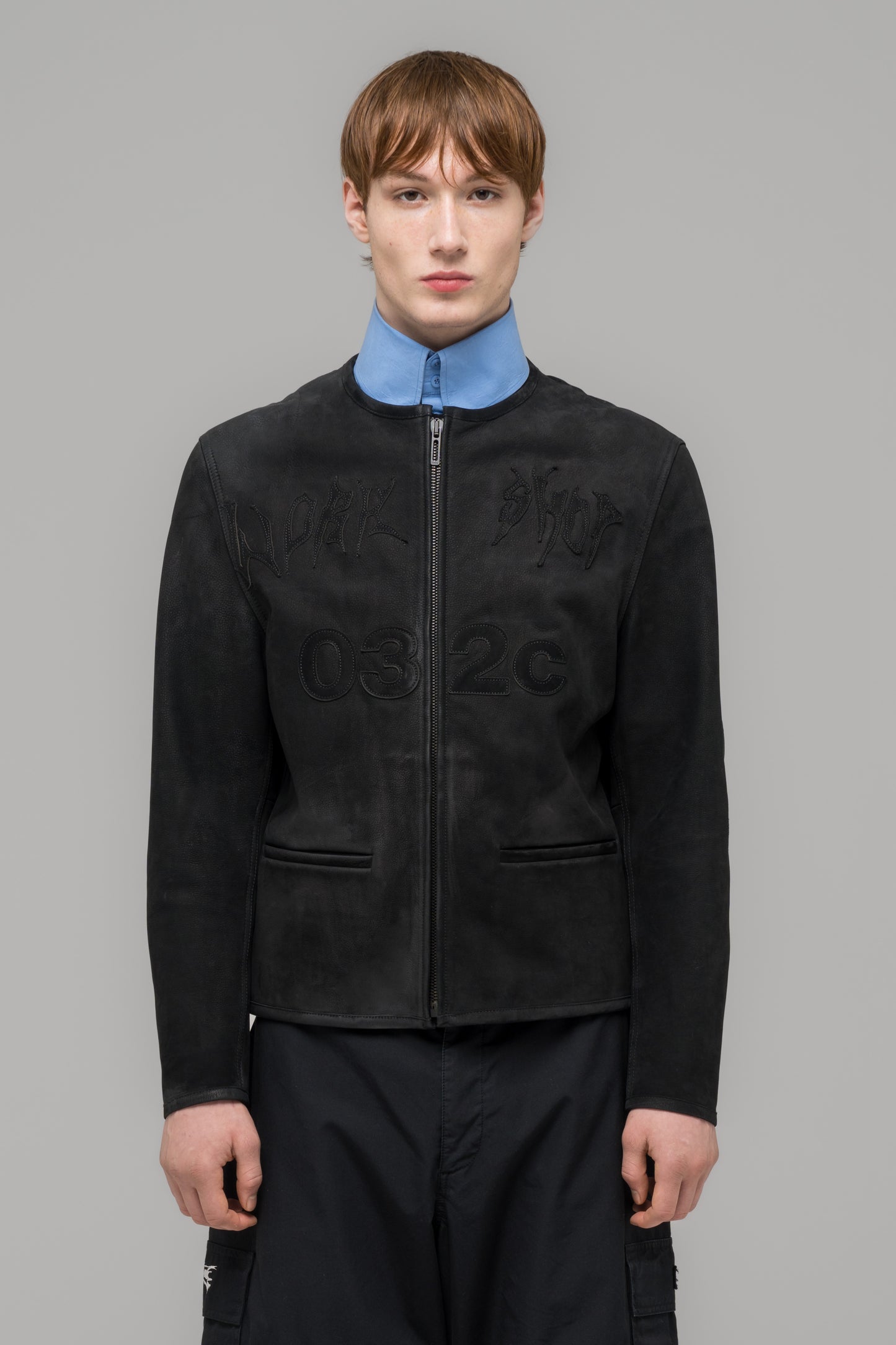 "THISTLES" LEATHER JANKER