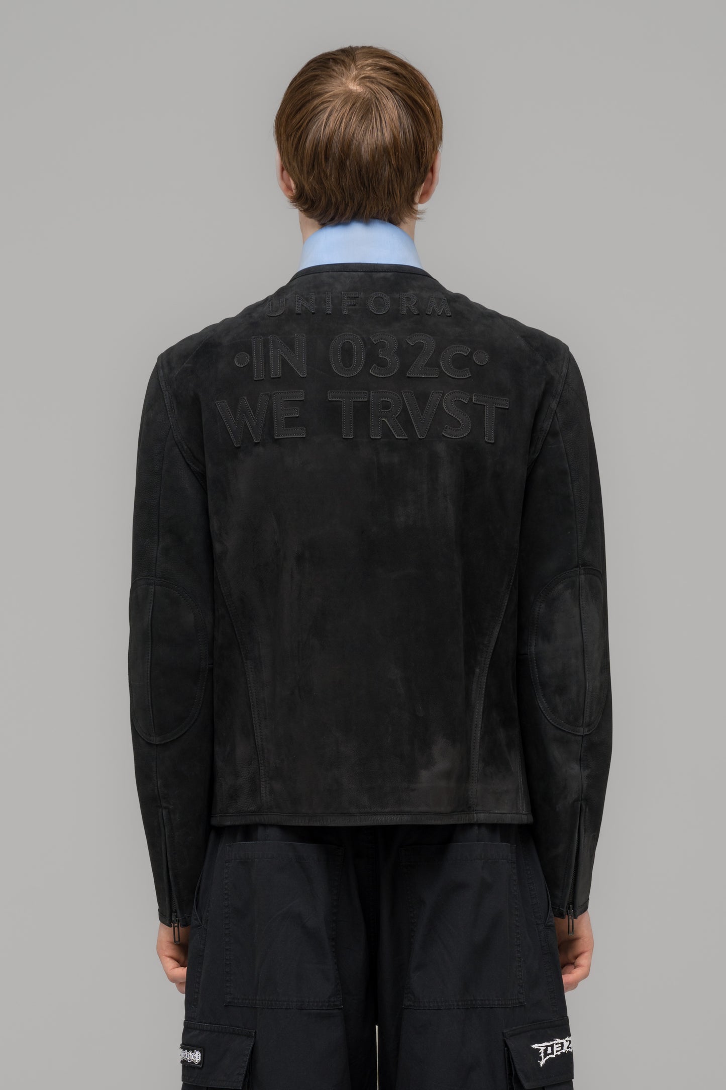 "THISTLES" LEATHER JANKER