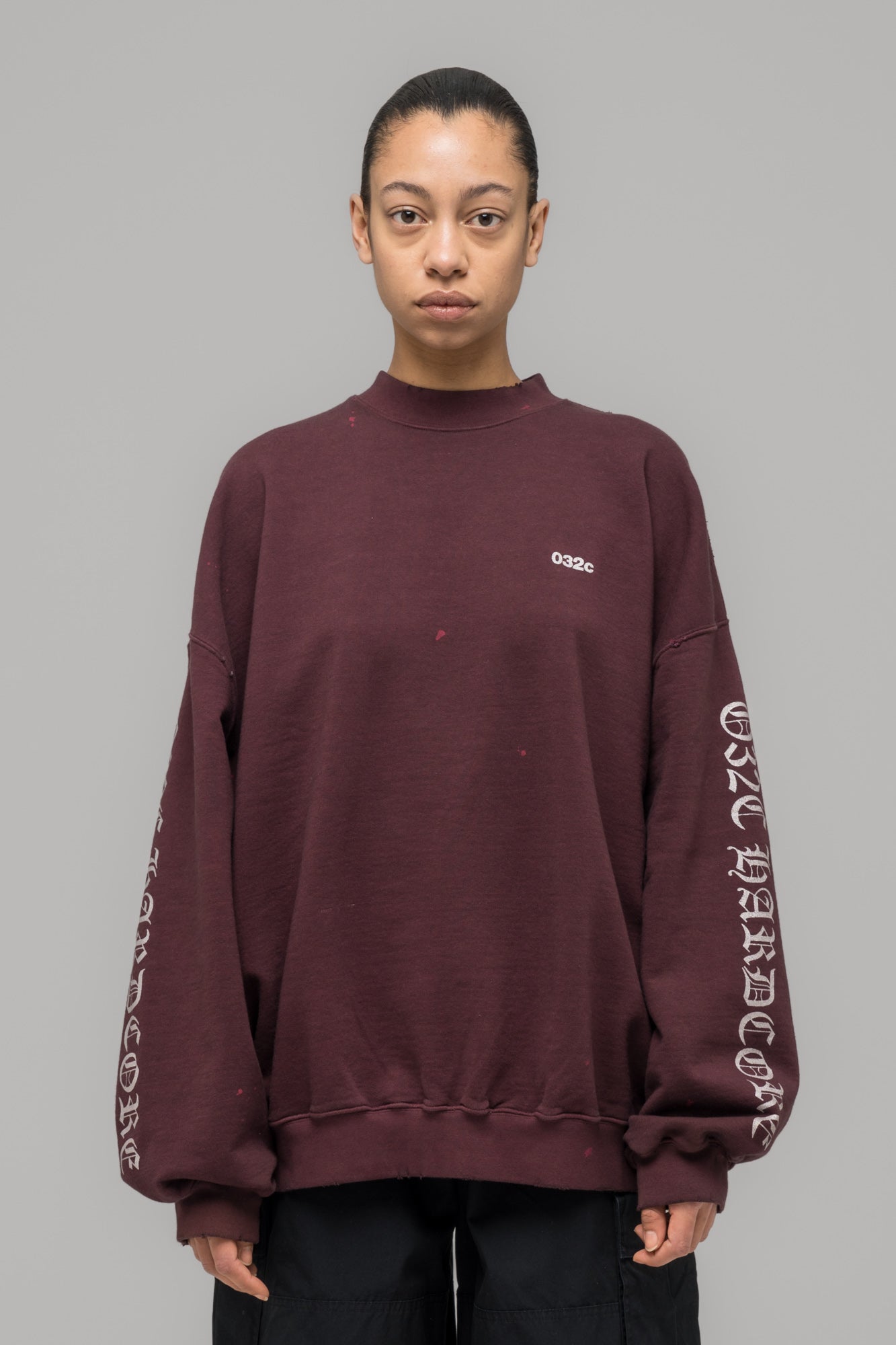 "HARDCORE SINCE 2001" OVERSIZED CREWNECK