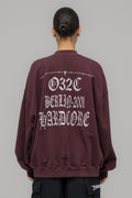 "HARDCORE SINCE 2001" OVERSIZED CREWNECK