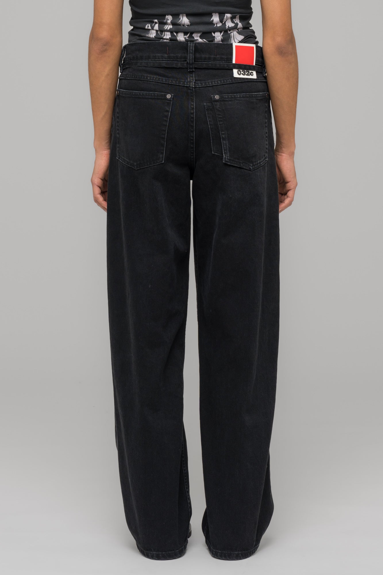 "DOWN TO EARTH" WIDE LEG JEAN