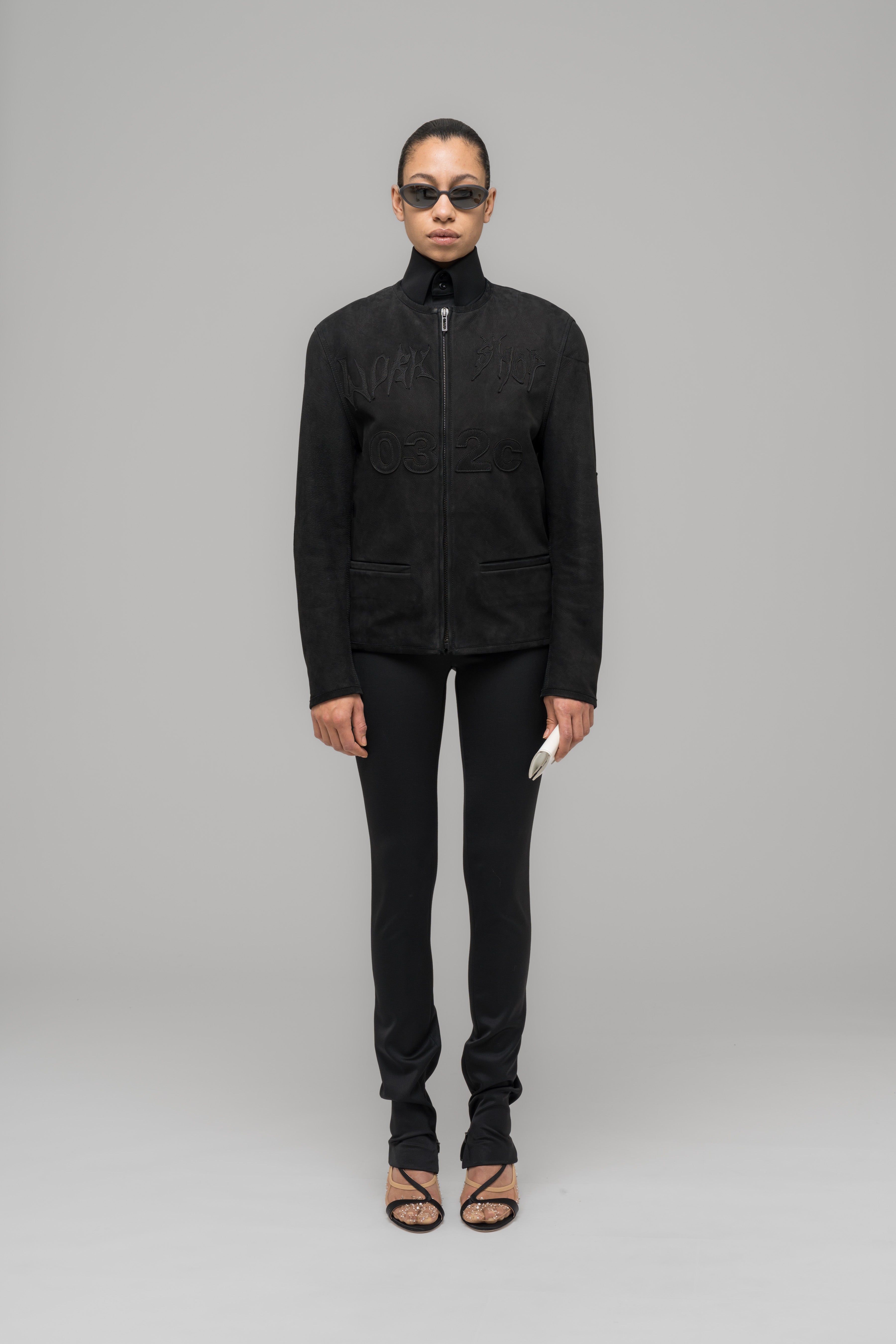 "THISTLES" LEATHER JANKER