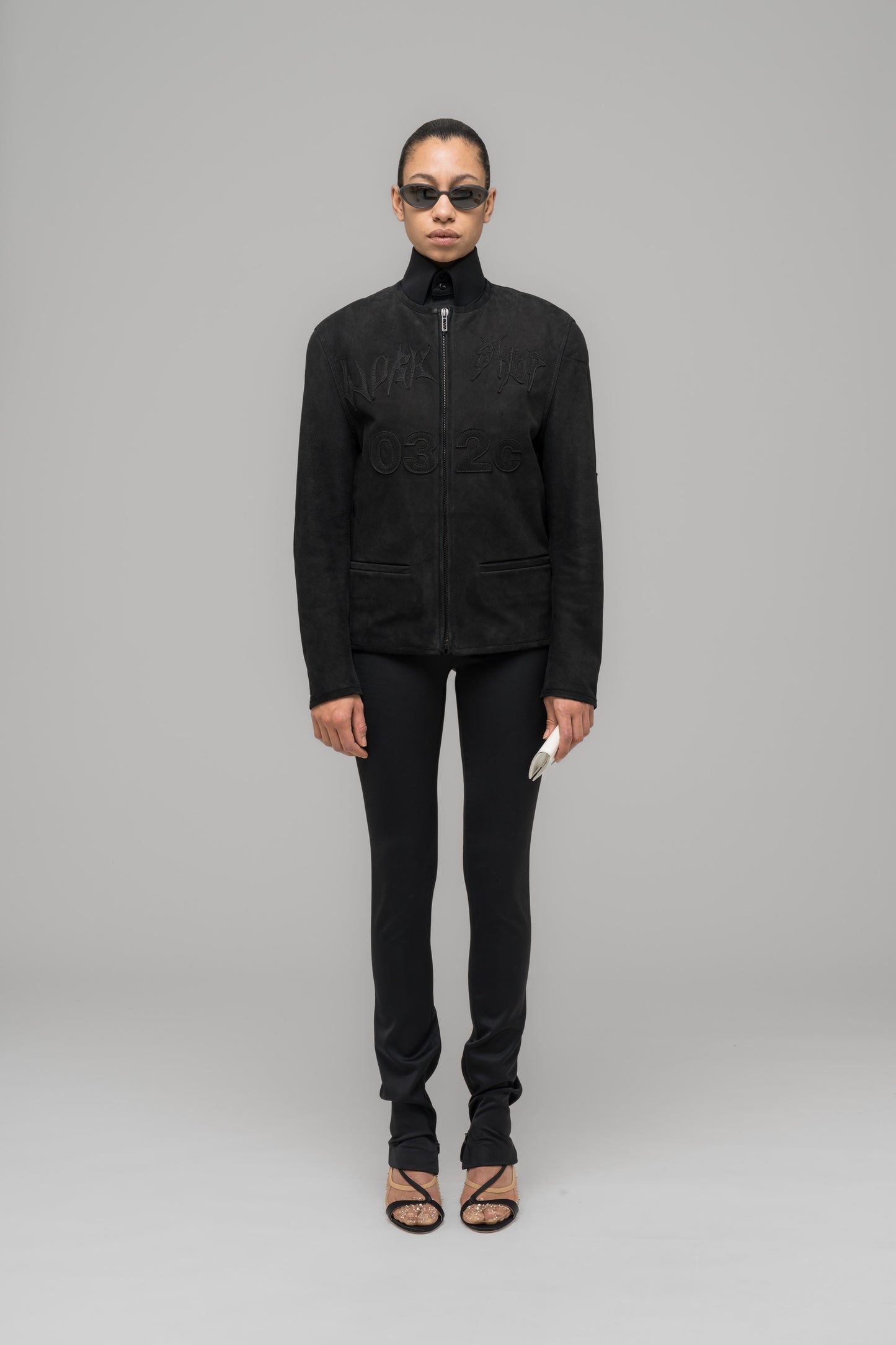 "THISTLES" LEATHER JANKER